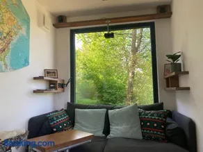 Tiny House im Seecontainer mit Parkplatz, Glasfaser, Veranda und gehobener Ausstattung - Image 4
