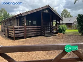 Cheerful 3-bedroom cabin with hot tub - Image 1