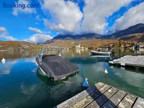 Studio Cosy avec Plage et Parking Privés au bord du Lac D'Annecy - Image 1