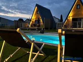Lodge lady tipi 1 avec bain nordique et piscine - Image 2