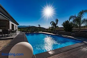 Afa proche Ajaccio, magnifique villa avec piscine privée 8 personnes - Image 3