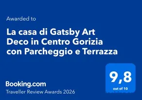 La casa di Gatsby Art Deco in Centro Gorizia con Parcheggio e Terrazza - Image 1