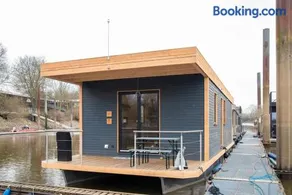 Hausboot Diva mit Kamin - Winter auf der Dove Elbe - Image 3