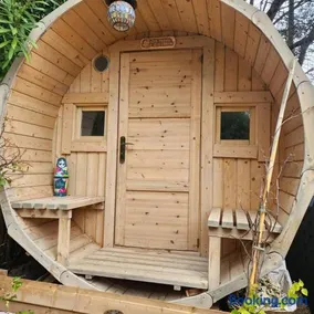 Chalet en bois avec Jacuzzi Privé et Piscine - Image 5