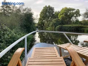 Dutch Cruiser Ship on a Tranquil Secluded River - Image 4