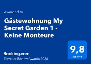 Gästewohnung My Secret Garden 1 - Keine Monteure - Image 3