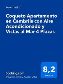 Coqueto Apartamento en Cambrils con Aire Acondicionado y Vistas al Mar 4 Plazas - Image 1