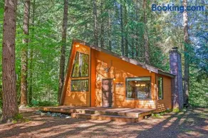 Secluded Greenwater Cabin with Loft Near Rainier - Image 1