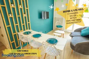 HOME GANUSHA COSY 3 CHAMBRES PARKING GRATUIT BALCON - Image 1