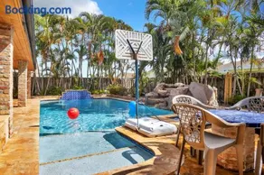 Sunny Paradise w Saltwater Pool Hot Tub Grill Sunrise - Image 3