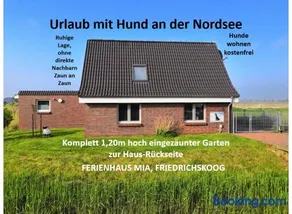 Ferienhaus Mia, Urlaub mit Hund, eingezäunter Garten, Friedrichskoog-Spitze - Image 1
