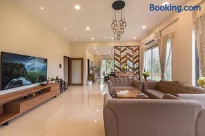 SaffronStays Midori - 4BR riverside villa with pool, lawn, terrace & access to Kundalika River rafting site - Image 2