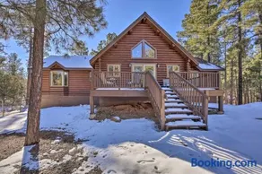Deck + Grill: Rustic-Mod Show Low Cabin - Image 2