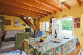 Agréable cottage adapté aux familles avec barbecue, terrasse et jardin | Vue jardin | Avec animaux bienvenus - Image 1