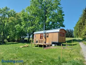 Benno der Wagen - kreativ gestaltetes Tiny House AM WALDRAND Nahezu Alleinlage Rennsteig Grünes Band NATUR PUR Hund willkommen - Image 1