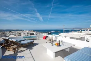 Mykonos Panorama with Private Terrace & Sea View - Image 1
