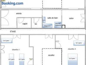 Grande Maison pour 10 Pers. avec Jardin, Terrasse, BBQ, Près de Bruyères et Gérardmer - Image 2