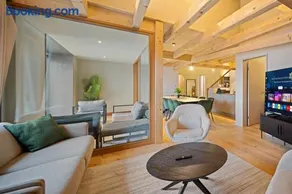 Visionary Hospitality Bassersdorf, Zürich - Premium Apartments in Swiss Style with Free Parking, Washer, Kitchen, Terrace, Vaulted Cellar Event Room, Bus Stop, 15' City & Airport - Image 1