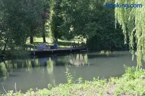 Maison de campagne avec piscine au bord de l'Eure 1h de Paris - Image 2