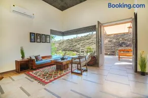 SaffronStays Moringa WishingTree - 3-BR villa near Nathdwara with pool, lawn and hillside views - Image 4