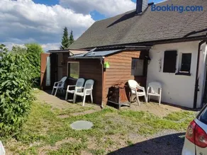 Landhaus in Alleinlage, Panoramablick, Kaminofen zum selber heizen - Image 1