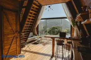 Cabana SAINT JAKOB Hidro, Lareira e Vista para a Natureza - Image 3