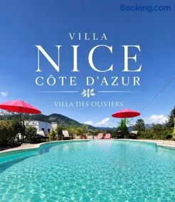 Villa Nice Côte d'Azur piscine privée rez de chaussée - Image 1