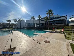 CASA CASU NEW STUNNING 3 BED RAISED GROUND FLOOR APARTMENT & HUGE BALCONY WITH SEA POOL & MOUNTAIN VIEW INDOOR & OUTDOOR SWIMMING POOLS & GYM WALKING DISTANCE TO BEACH PORT Estepona TRAVELLER AWARD 2023 - Image 3