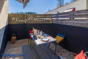 Terrasse 8m3 Parking Gratuit Calme Wifi Cuisine Equipée La Baule - Image 4
