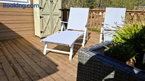 Veluws Meerhuisje luxe gezinschalet aan het water met opgemaakte bedden en handdoeken - Image 3