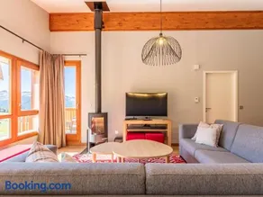 Duplex 4 chambres avec piscine, spa et parking aux Arcs 1800 - Image 3