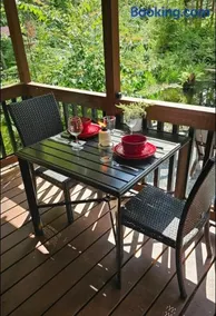 Granite Falls Tiny House off Mtn Loop, EV, AC, Grill and Pond - Image 4