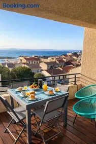 T3 Duplex Cosy , vue mer, terrasse, 5 min mer - Image 1