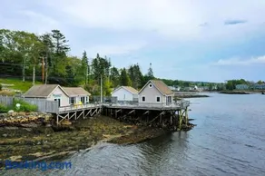 Oceanfront Cottage & Studio on Mill Cove w/ Water Views, Deck - Walk Downtown - Image 1