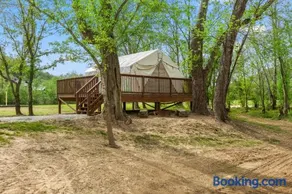 Red River Elusive Elk Glamping Tent 1 - Image 1