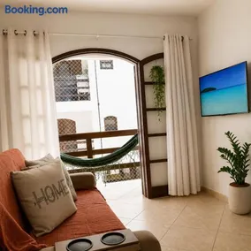 TOP 1 QUARTO com ESTACIONAMENTO em Condomínio com VISTA INCRIVEL - PORTARIA 24h, PISCINA, Sauna e Parquinho Infantil - Apartamento com Ar condicionado, Smart TV, Wi-Fi, Cozinha Completa, NETFLIX, Entre o MAR e a LAGOA, CUSTO BENEFICIO - Image 2