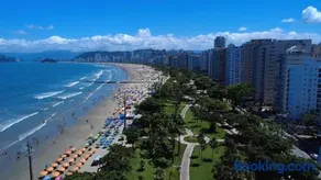 Lindo studio, recém-mobiliado, na avenida da praia - Image 2