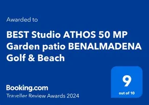 DELUXE Studio ATHOS 50 MP Garden patio BENALMADENA Golf & Beach - Image 3