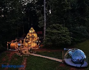 A-Frame, Hot Tub, Sauna, Geodome, Firepit, Blue Ridge - Image 1