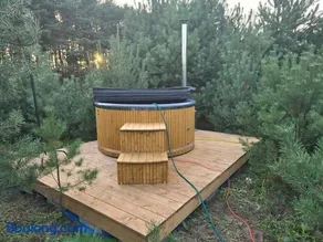 Oaza Święty Spokój - domek z balią i jacuzzi - Image 2