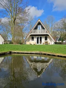 6 pers. vakantiehuis aan visvijver op vakantiepark, Time4vacay - Image 1