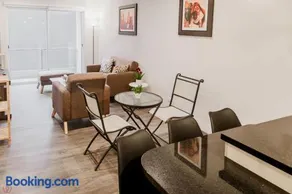 Stylish 2BR Apartment Balcony View - Image 2