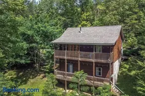 Smokey Mountain Retreat, new hot tub, game room, sleeps 8! - Image 1