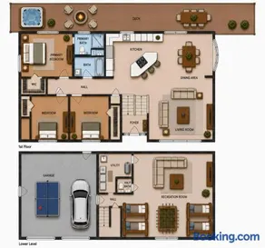 Private & Convenient-Hot tub-Fire Pit-Game room! - Image 3