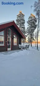 Lakeside log cabin Främby Udde Falun - Image 1