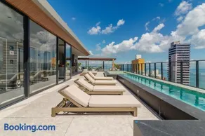 Loft Luxo na Vitoria Piscina Academia Varanda Vista Mar Garagem Segurança 1412 SOUL VIP - Image 1