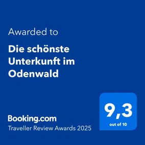 Die schönste Unterkunft im Odenwald - Image 1