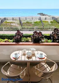 Studio Vue mer, Piscine, Wifi, Climatisation, Parking privé, Terrasse 1ère ligne - La Coulée Douce - Image 3