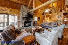 Upscale Cabin W Hot Tub Sleeps 22 Game Room Pool - Image 3
