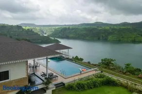 Lake Arches by StayVista - Lakeside villa with Infinity pool, Gazebo & Modern Greek interiors - Image 4